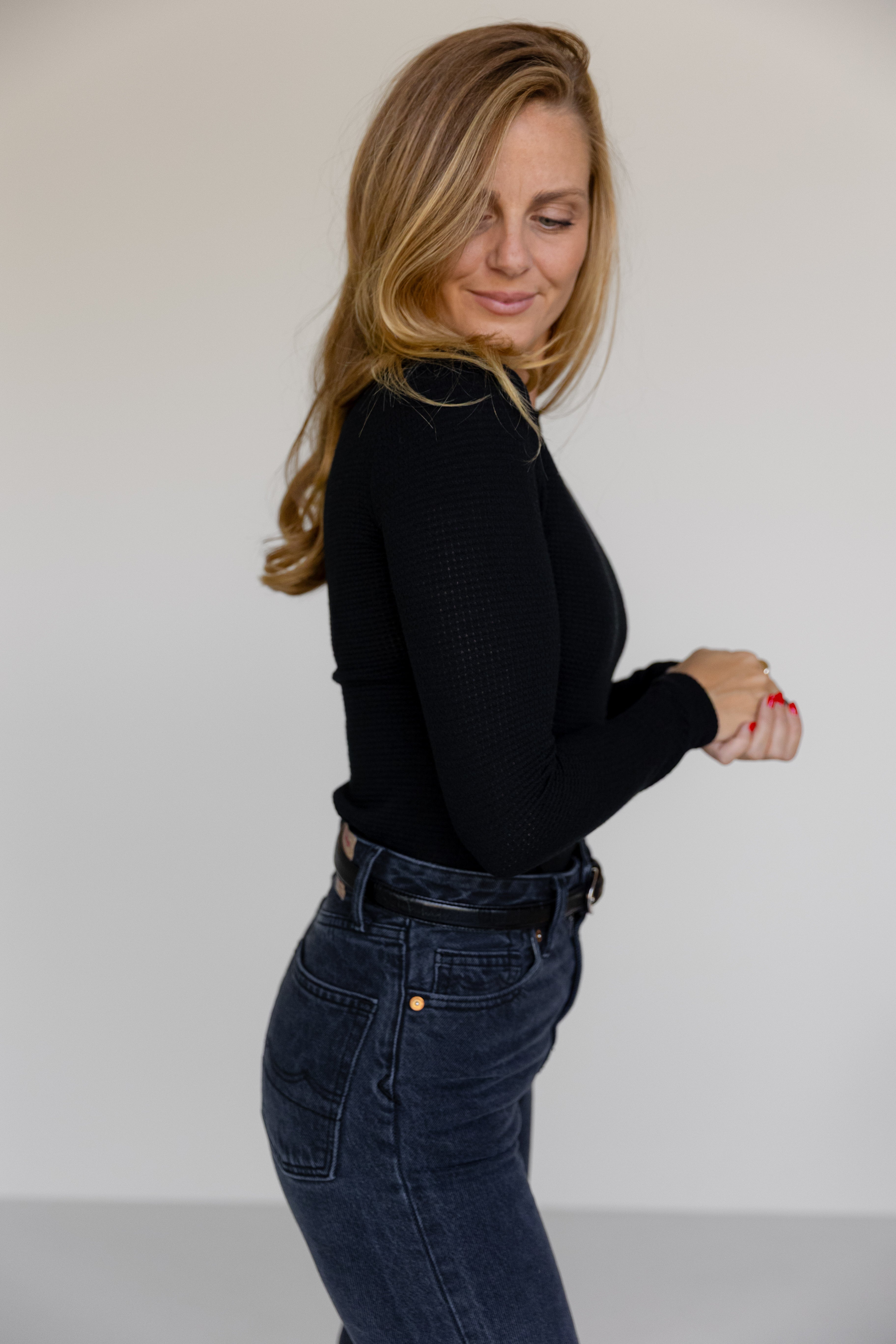 MERINO BOATNECK LONGSLEEVE BLACK