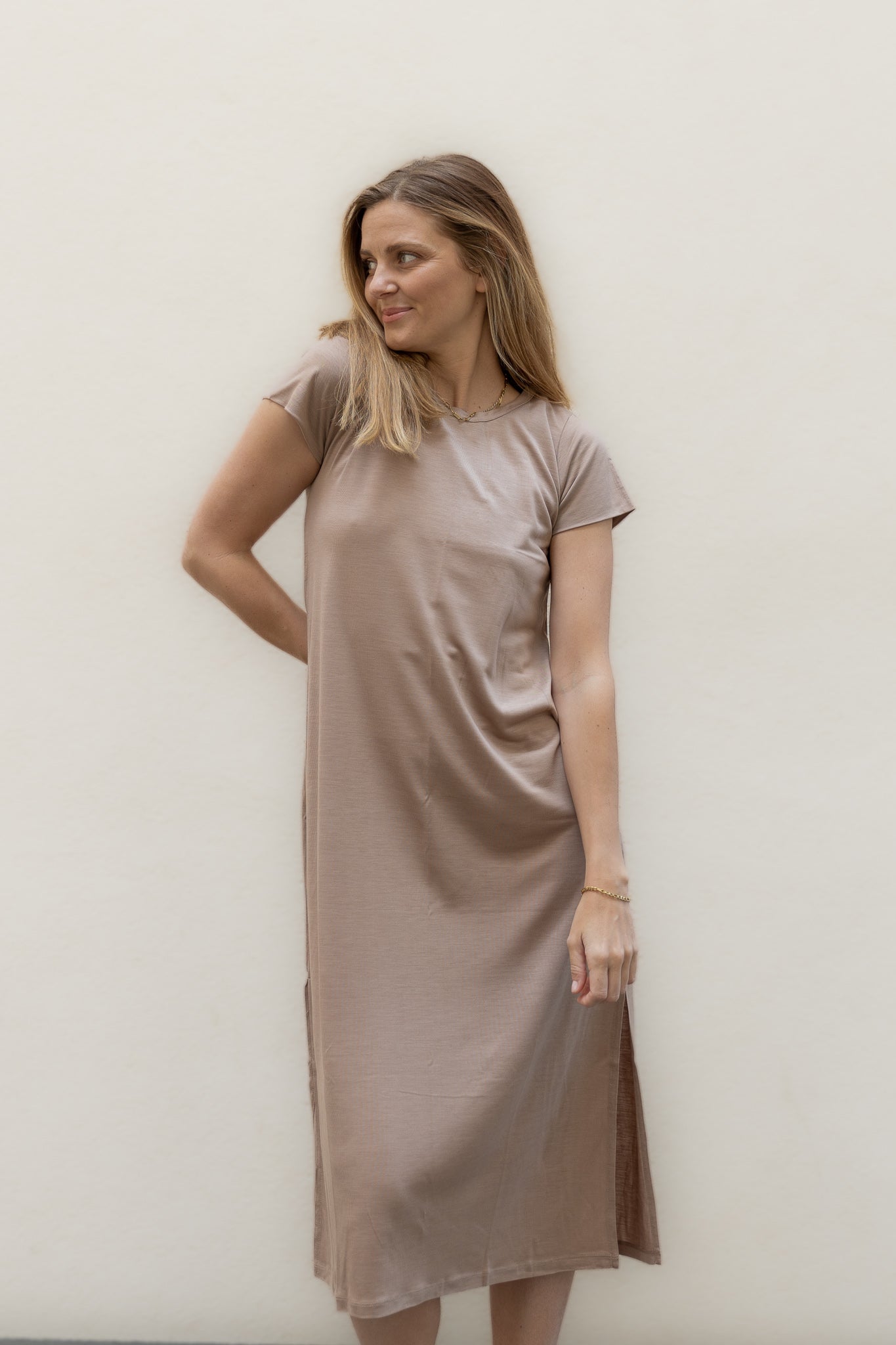 BAYA DRESS BEIGE