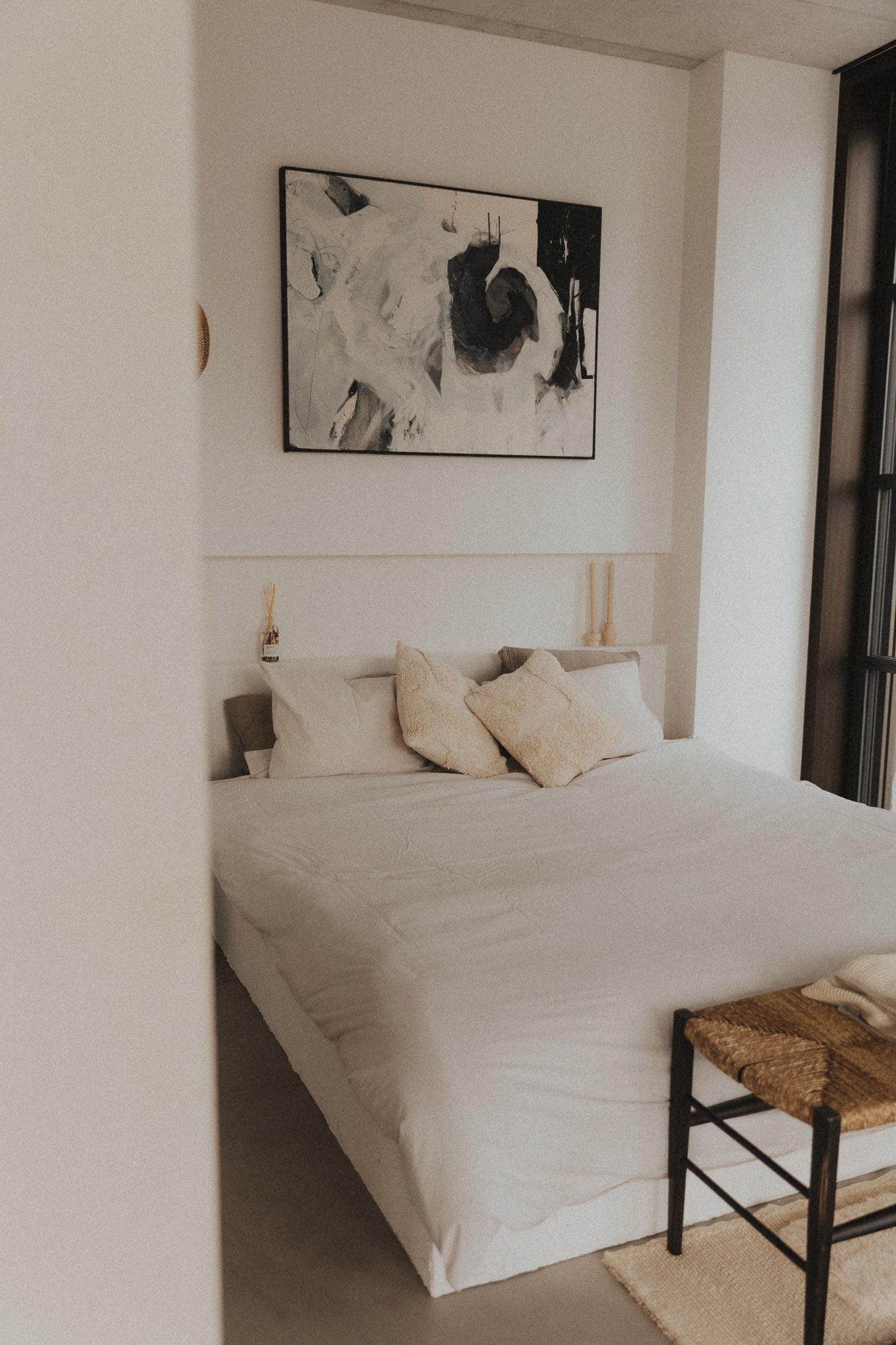 BED SHEET - COZY WHITE