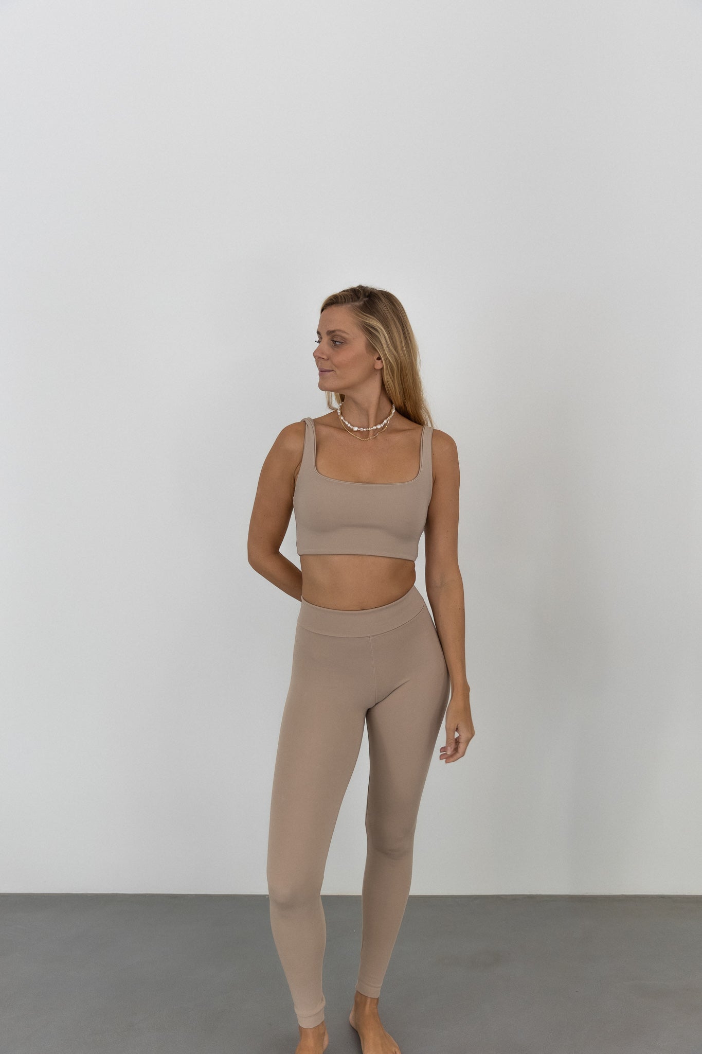 MOLY LEGGINGS TENCEL BEIGE