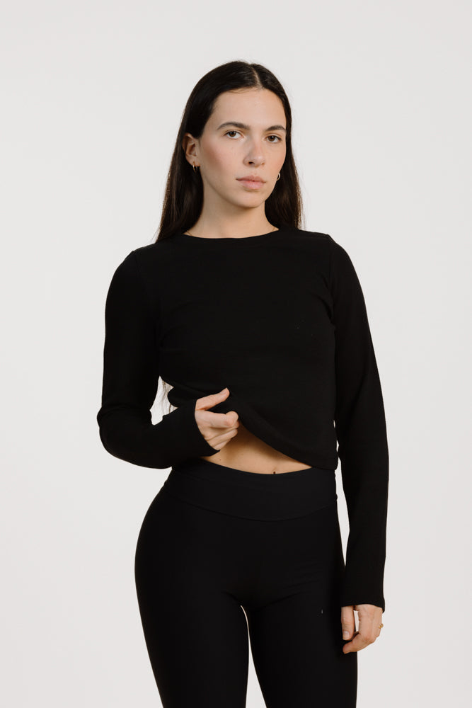 MAYA LONGSLEEVE BLACK