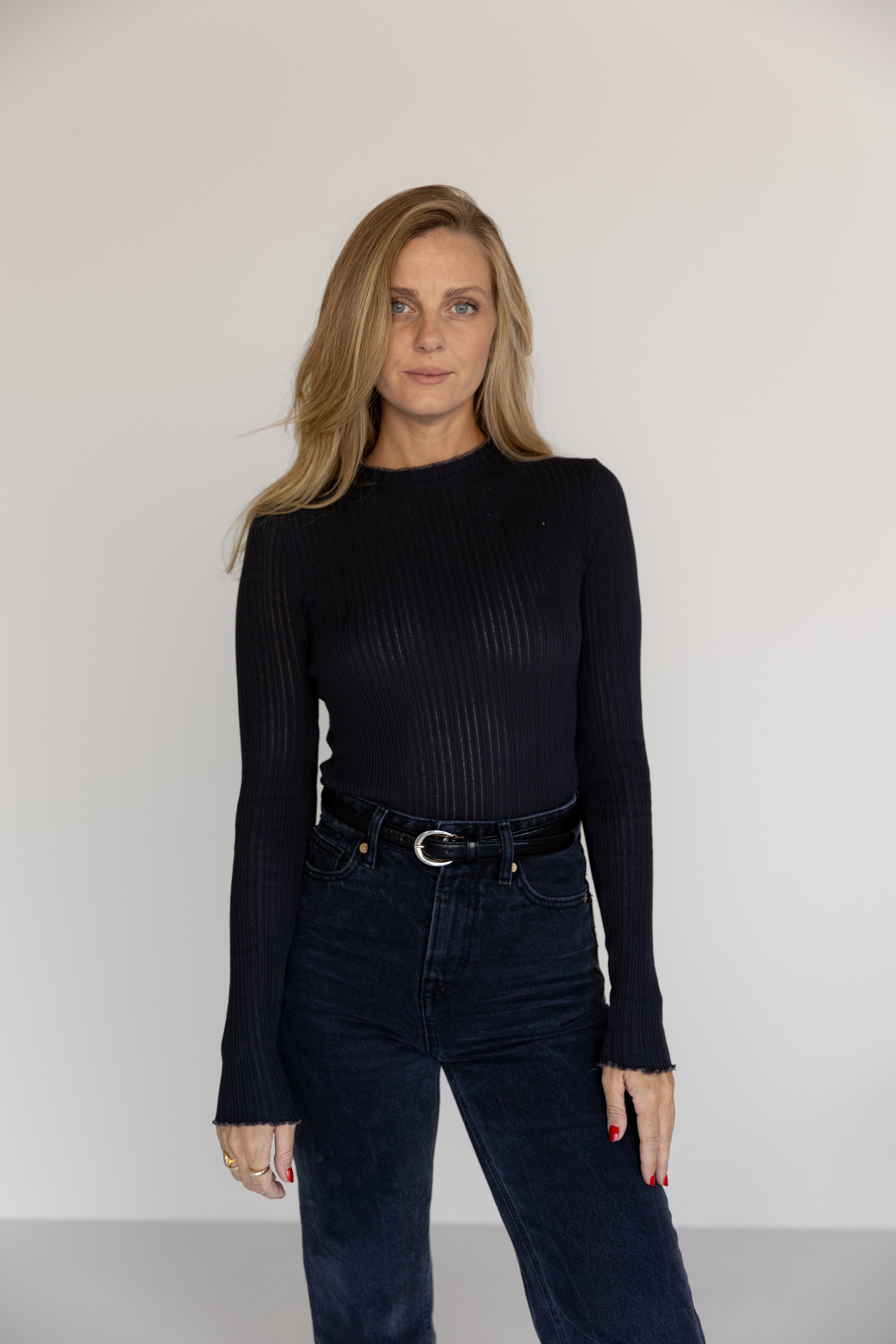 TENCEL MOCKNECK LONGSLEEVE