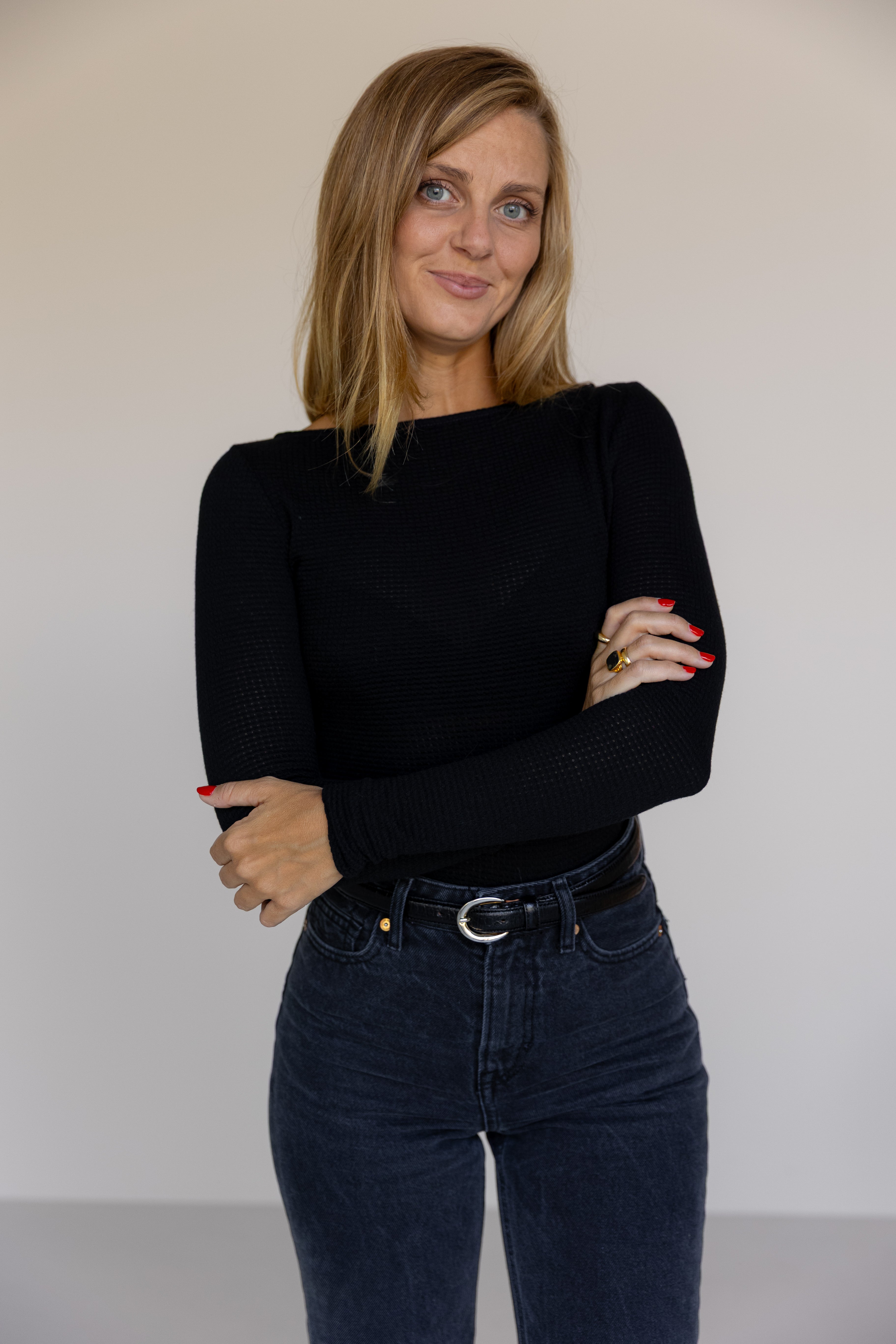 MERINO BOATNECK LONGSLEEVE BLACK