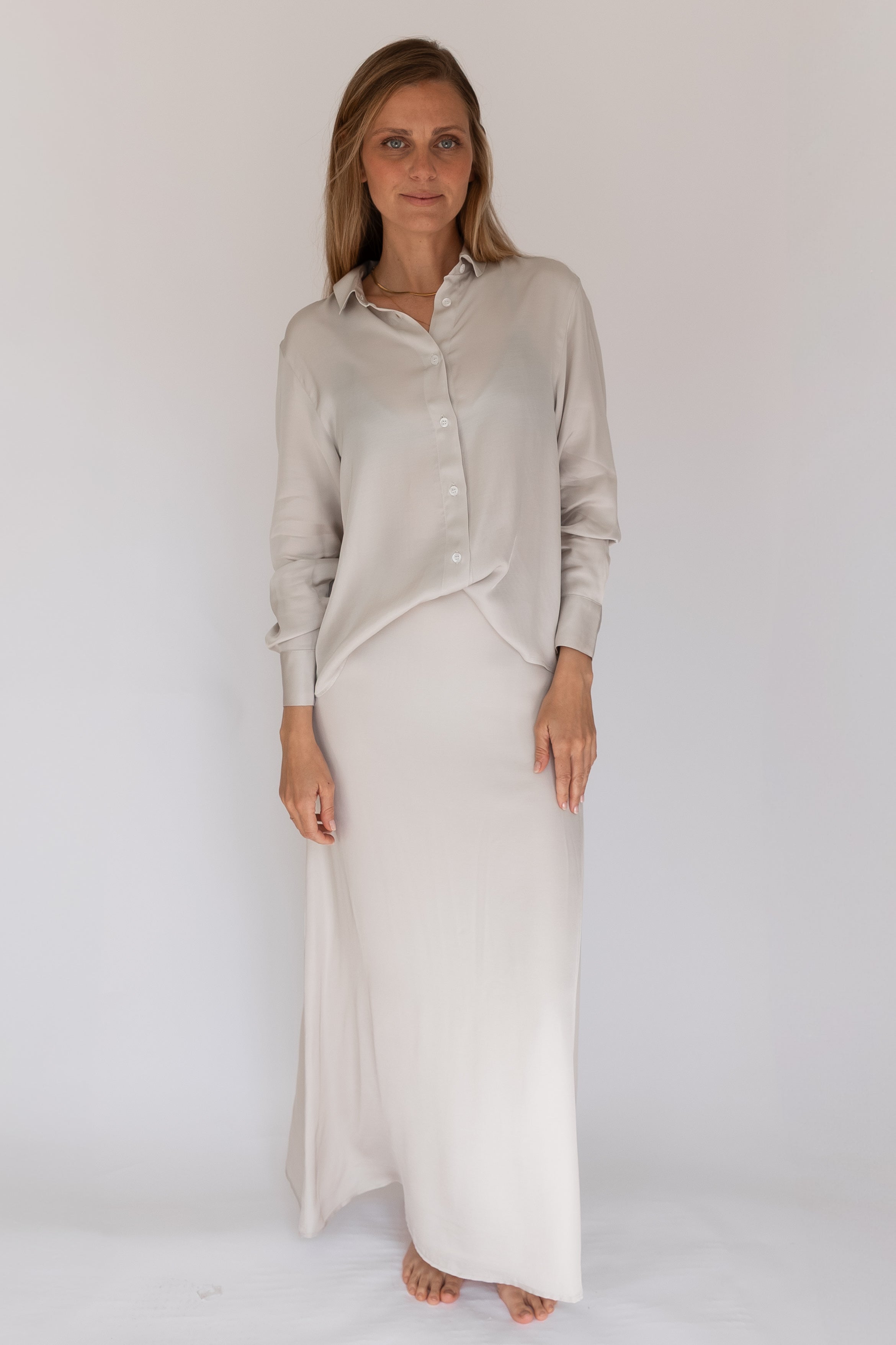 THE FLOWY SKIRT PEARL