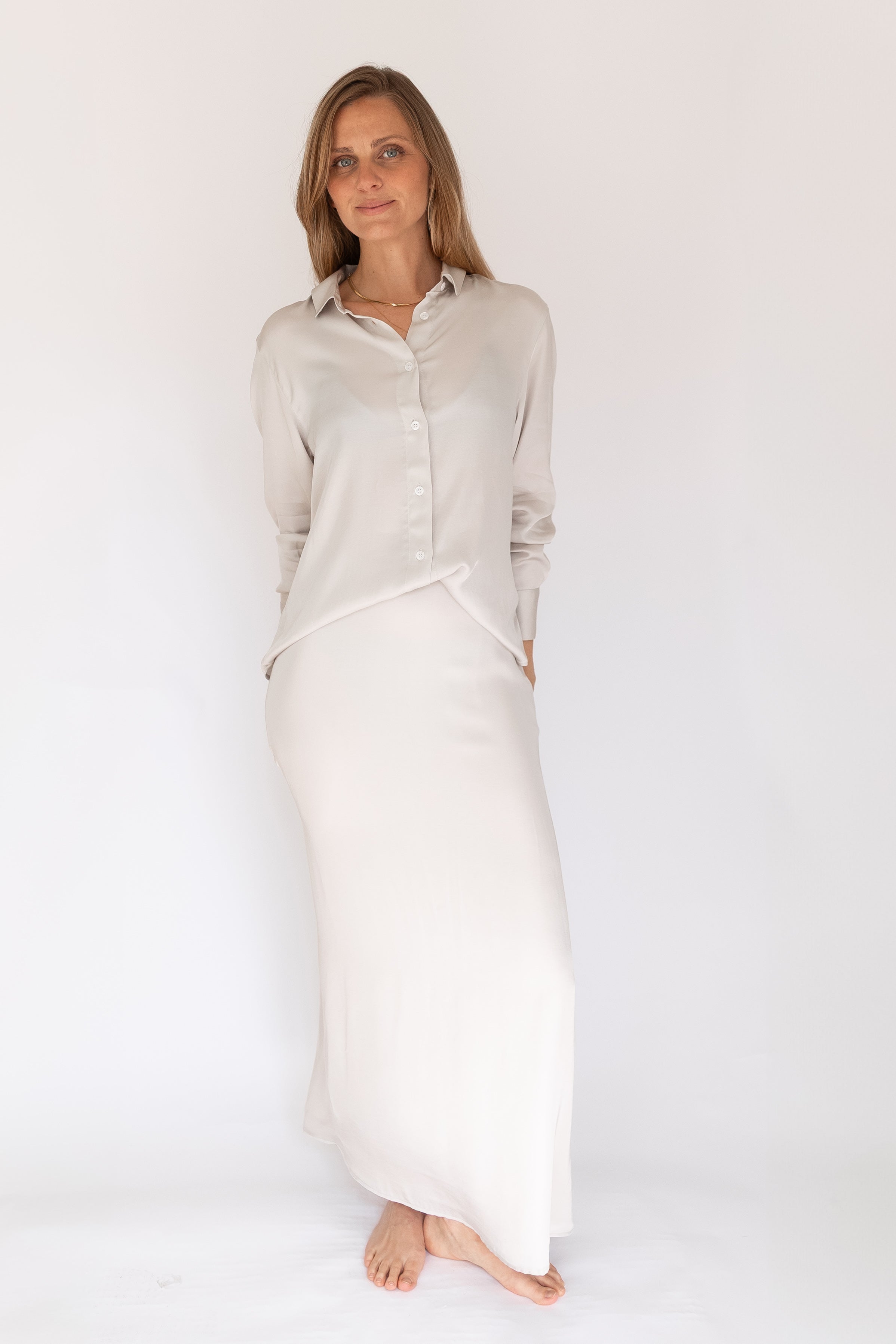 THE FLOWY SKIRT PEARL