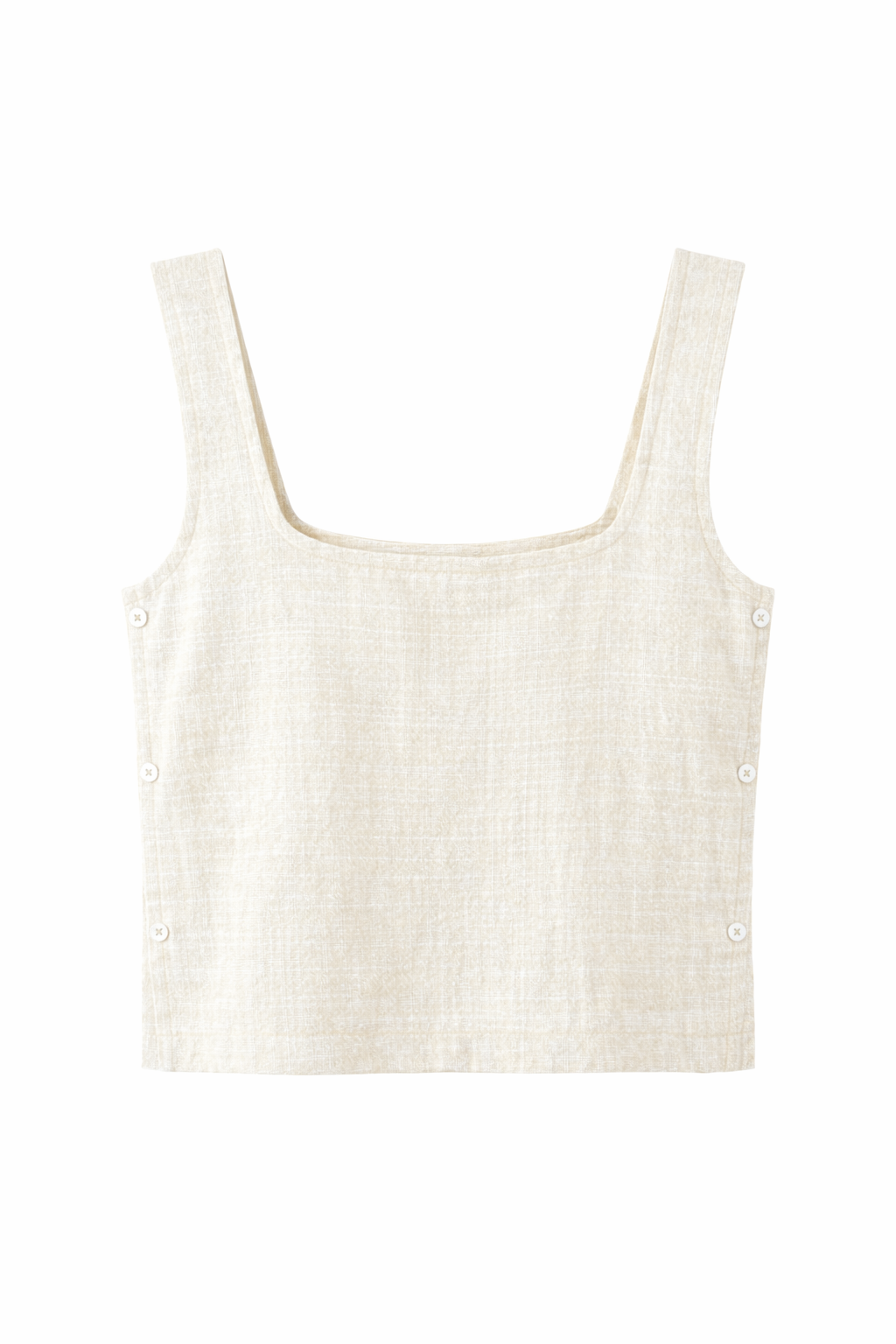 THE COTTON TANK ECRU