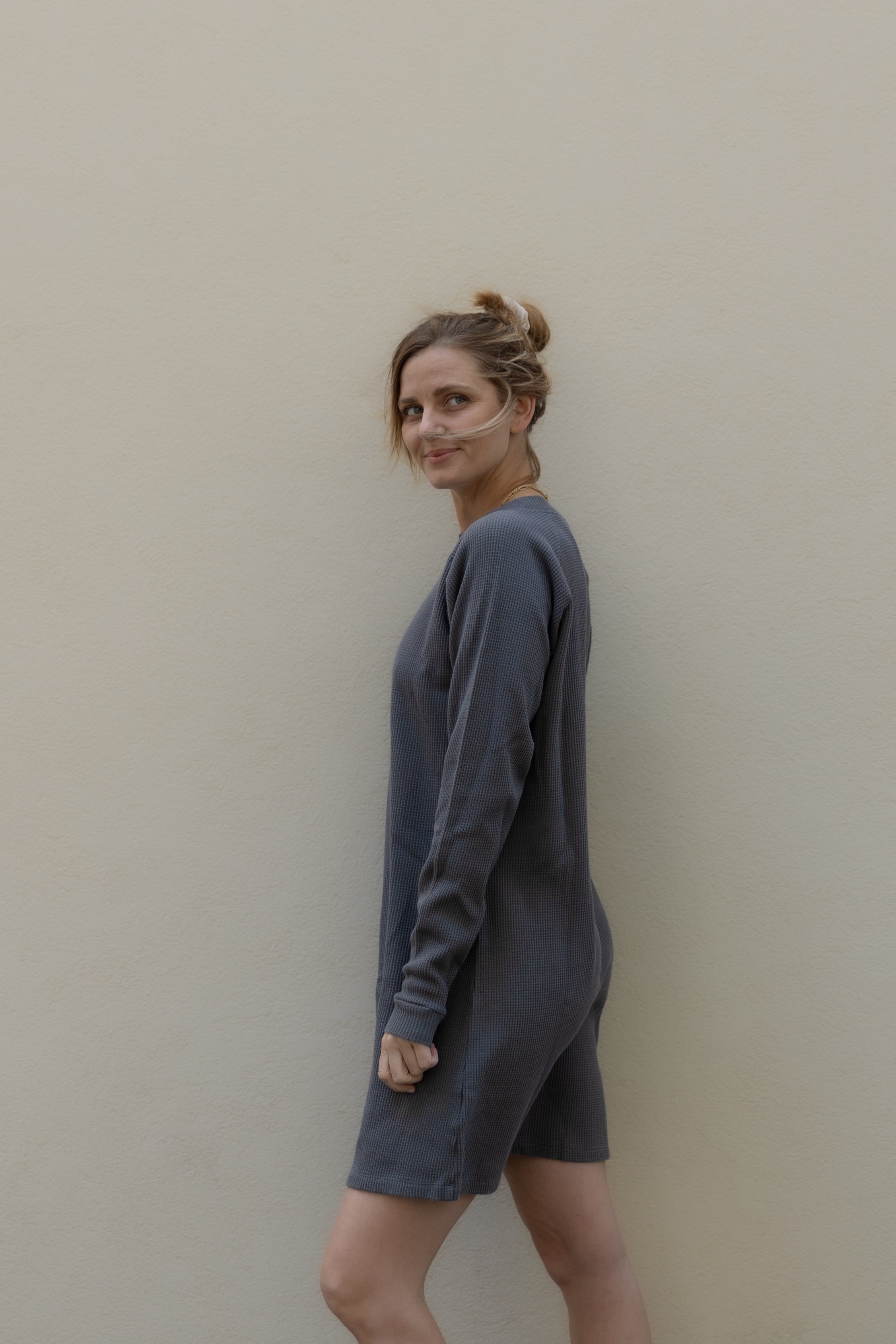AYANA DRESS DARK GREY