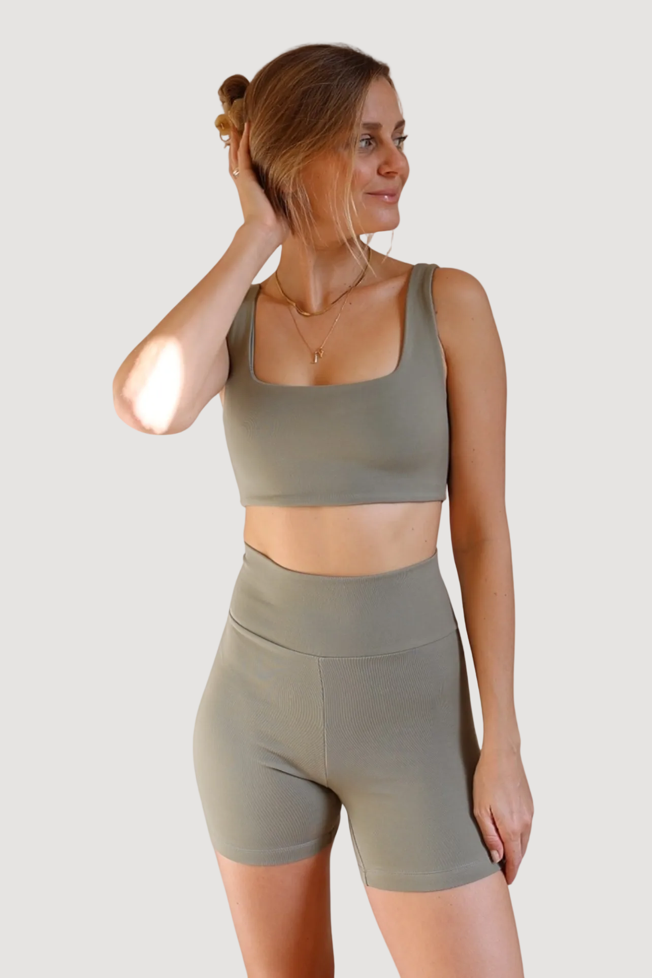 CUISSARD EN TENCEL OLIVE