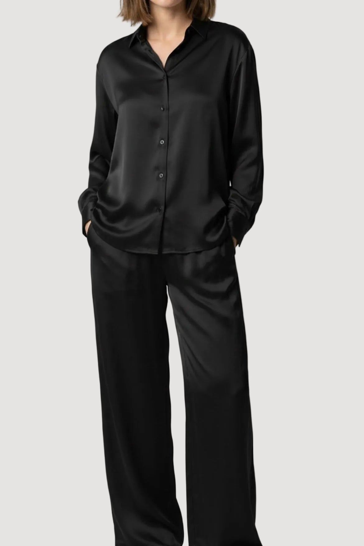 THE FLOWY PANTS BLACK