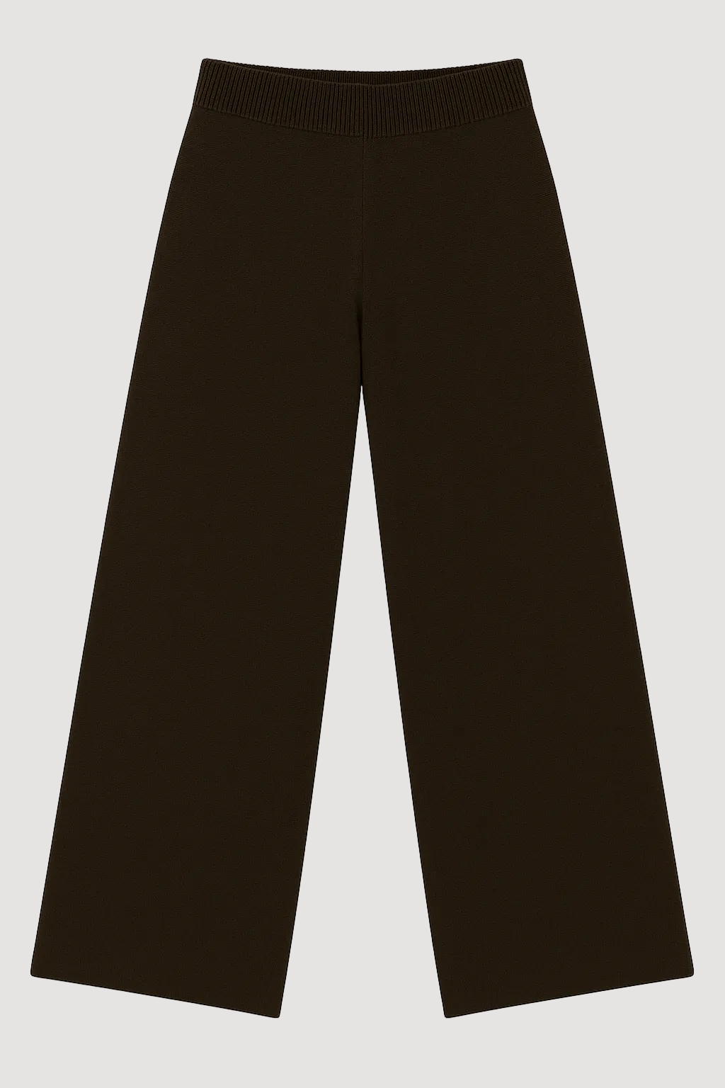 Black pants on a white background