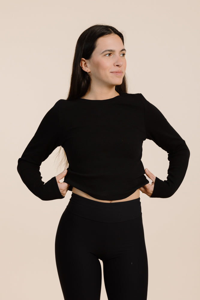 MAYA LONGSLEEVE BLACK