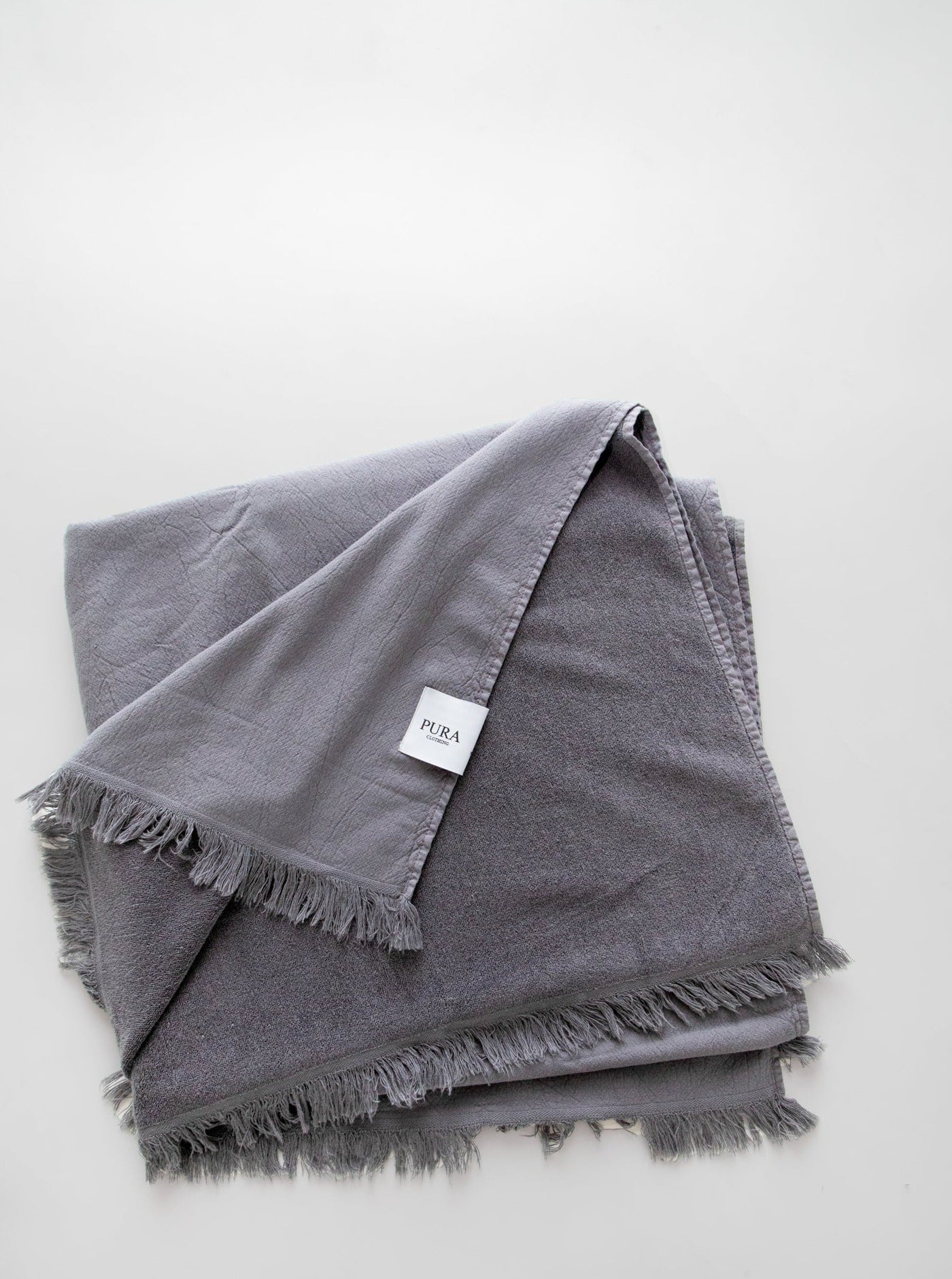 TOWEL FROTTEE GREY