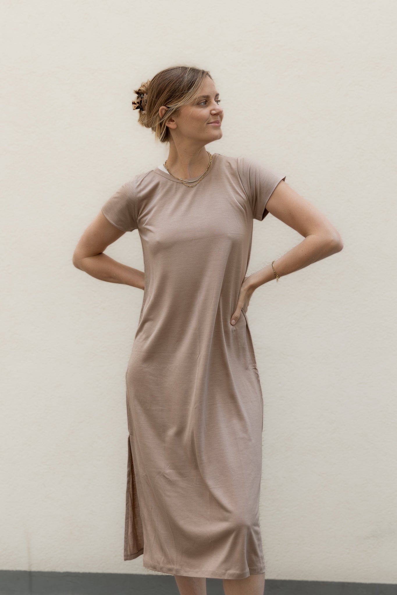 BAYA DRESS BEIGE