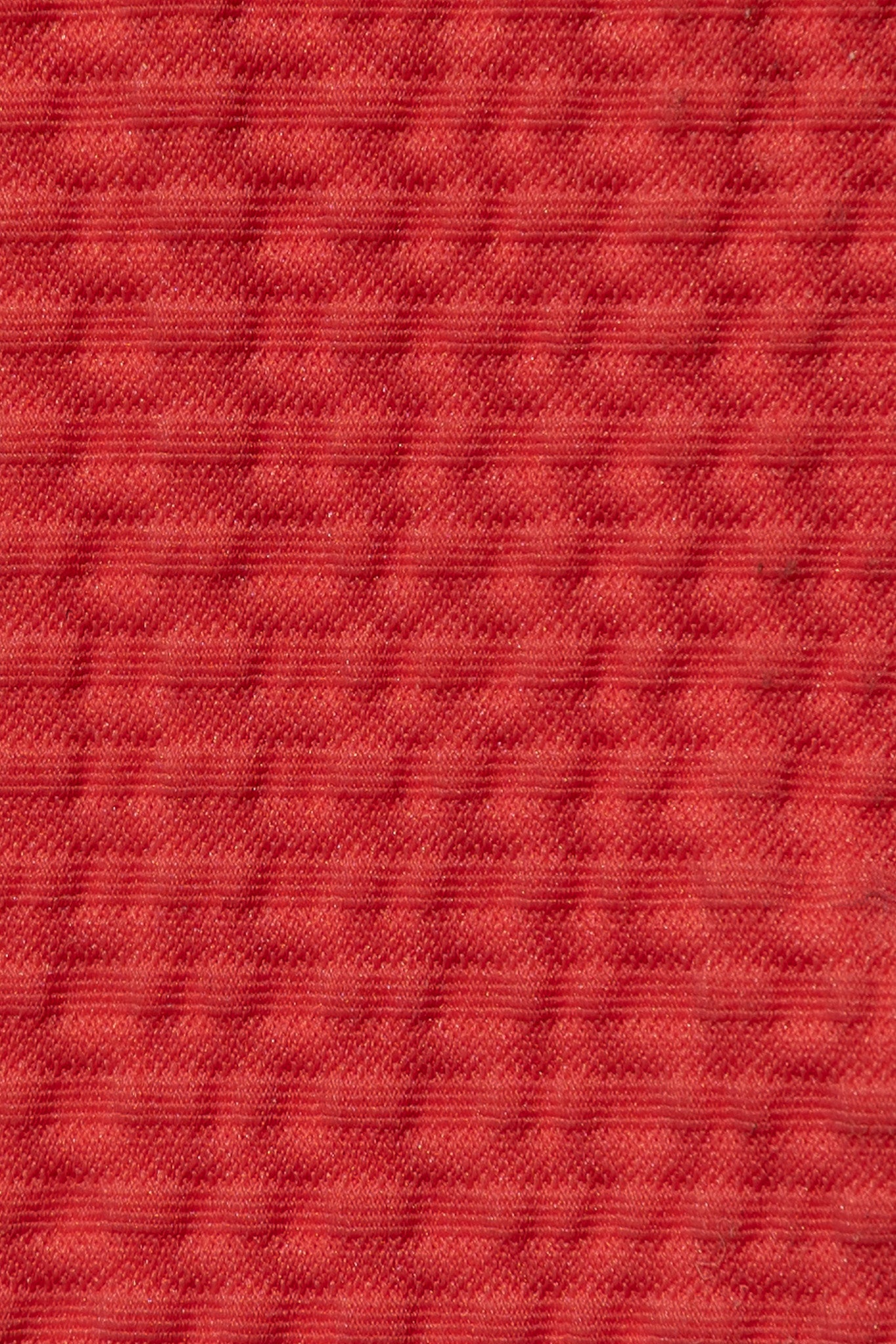 BAS DE MAILLOT MERA ROUGE - NID D'ABEILLE - TISSUE RECYCLÉ