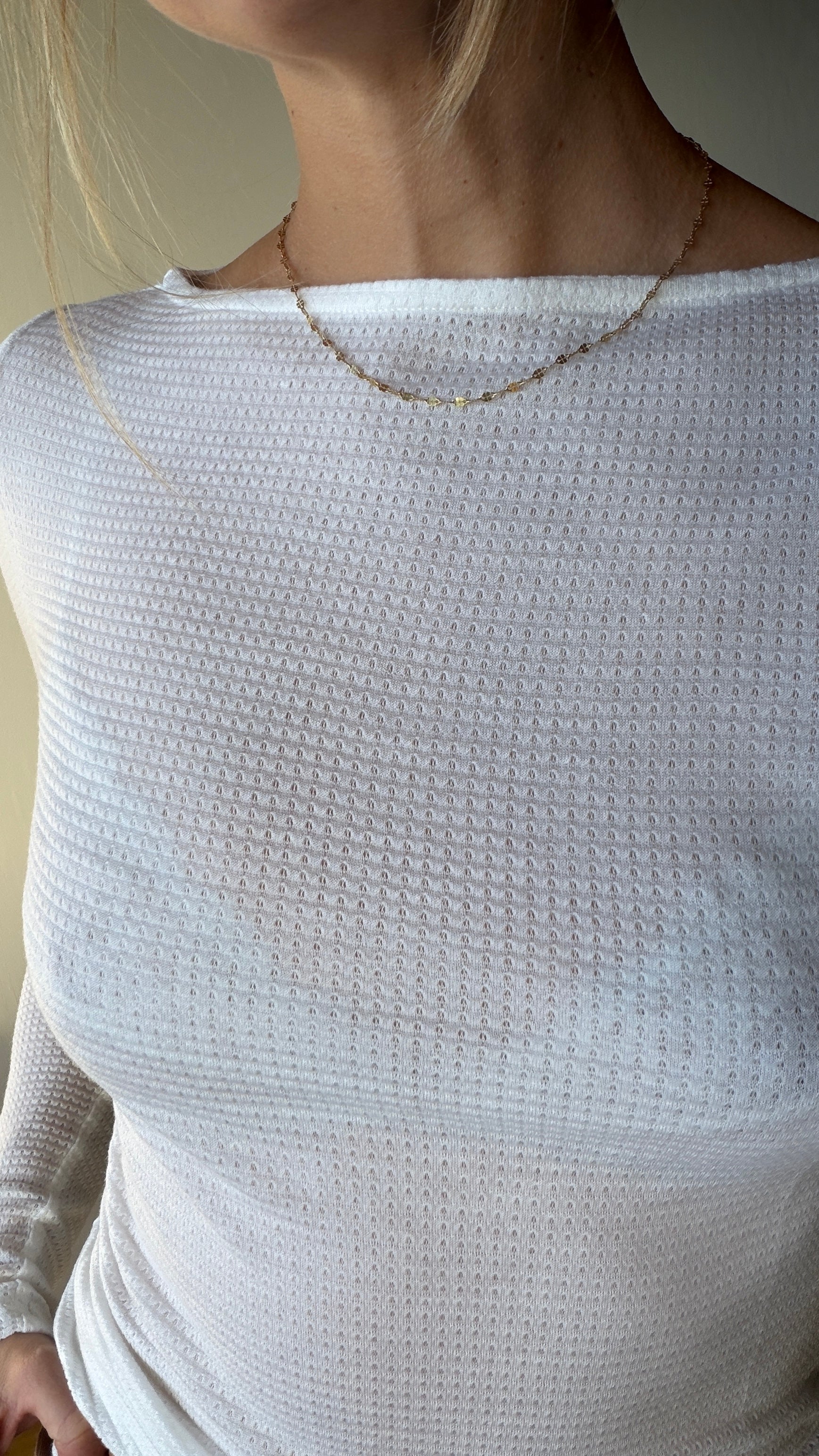 MERINO BOATNECK LONGSLEEVE WHITE