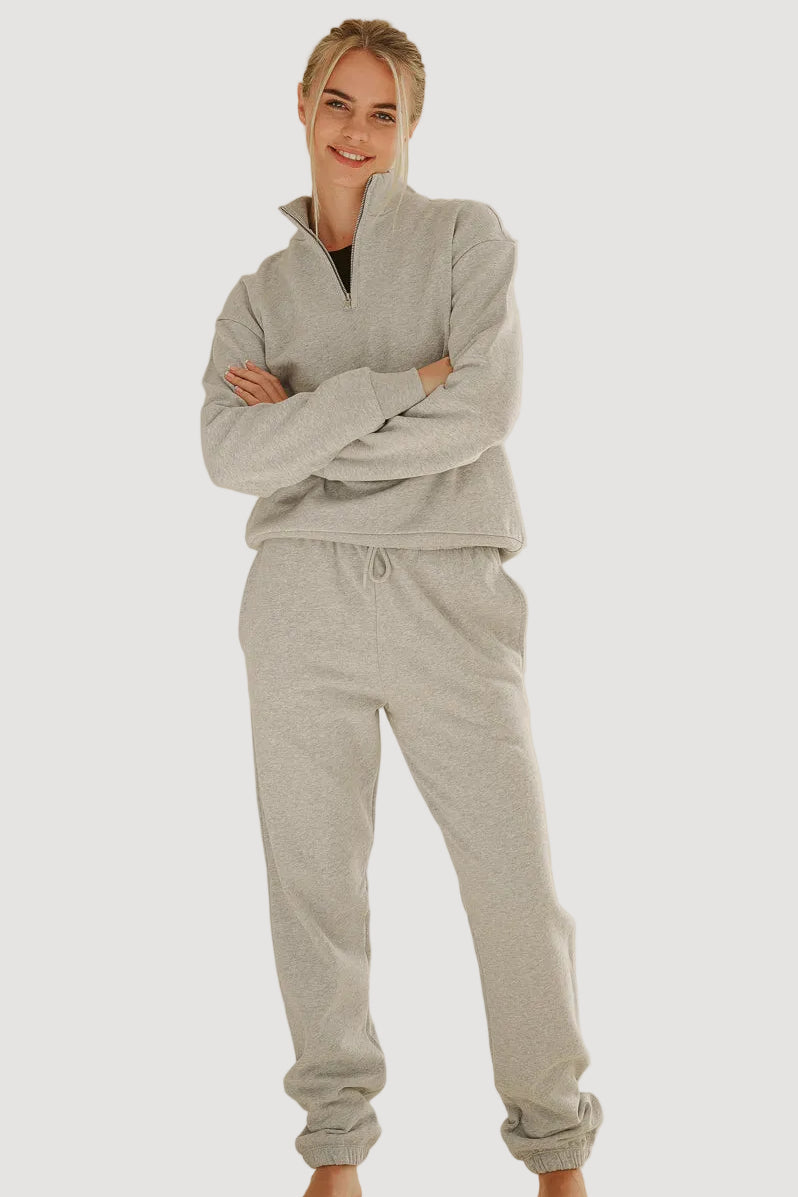 AAMY PANTALON GRIS CLAIR