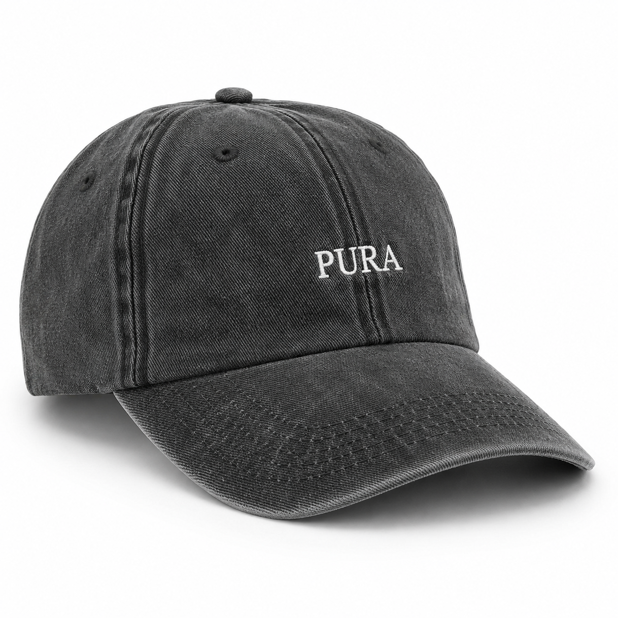 DIE PURA CAP SCHWARZ