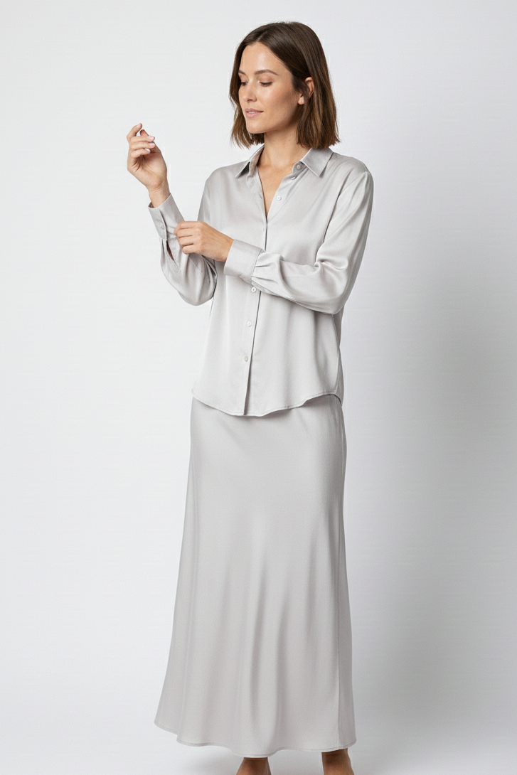 THE FLOWY SKIRT PEARL