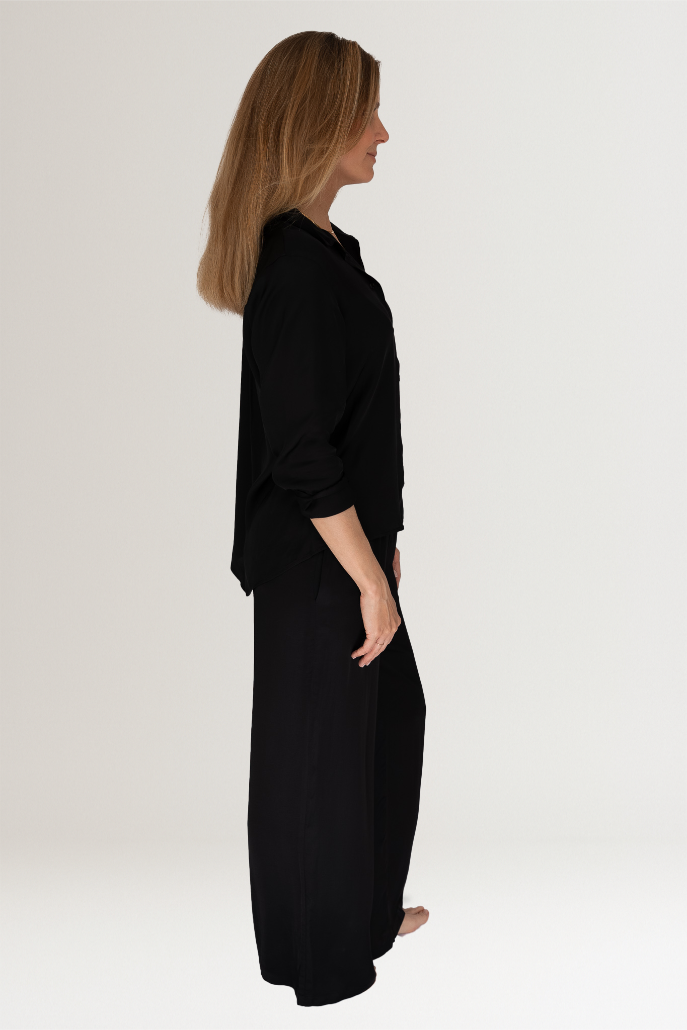 THE FLOWY PANTS BLACK