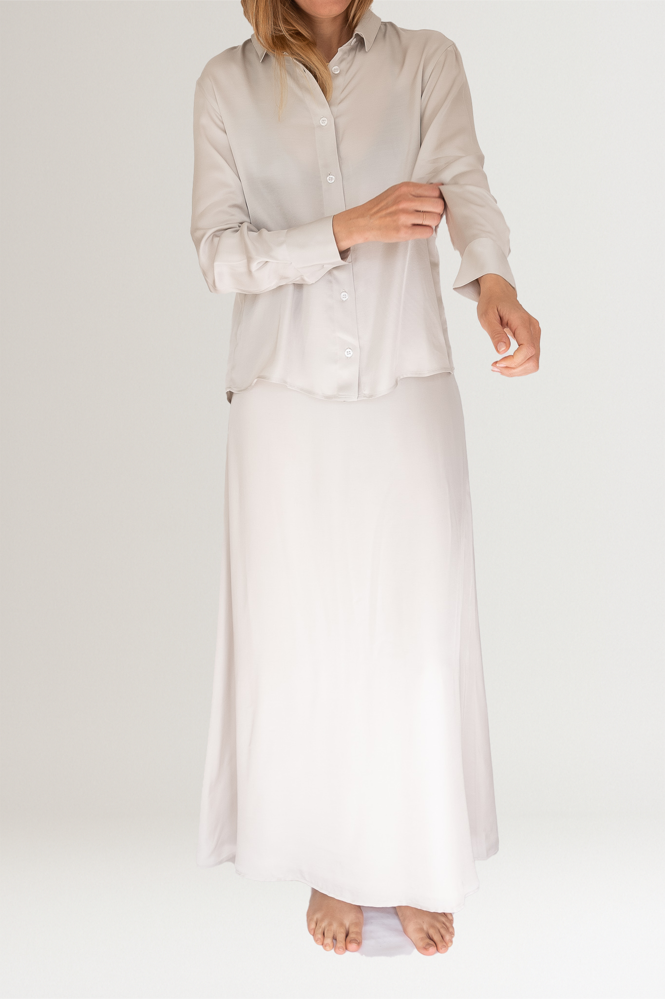 THE FLOWY SKIRT PEARL