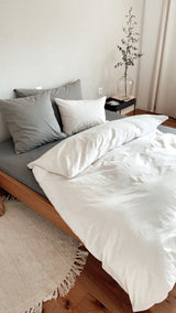BED SHEET - COZY WHITE