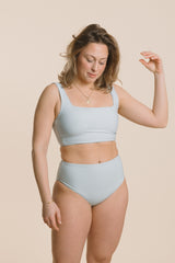 RIVIERA TOP GREYBLUE