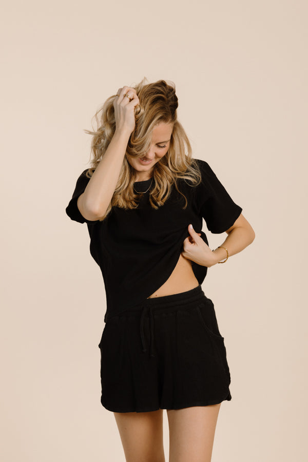 LILA TOP BLACK