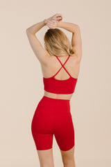 LUCIA SHORTS RED
